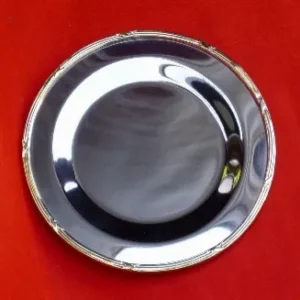 plato-redondo-acero-inoxidable-con-moldura-de-bronce-lxv-nevey