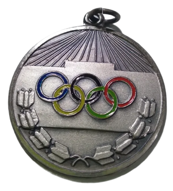 MEDALLA OLIMPICA PINTADA