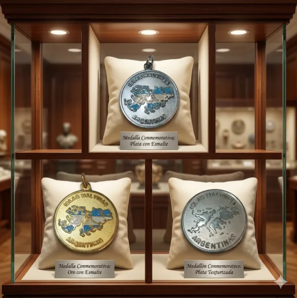 MEDALLAS CONMEMORATIVAS MALVINAS ARGENTINAS